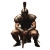 Kneeling Gladiator V2 Vinyl Car Decal Sticker – Waterproof & UV-Resistant 8"