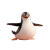 Sliding Penguin Vinyl Car Decal Sticker – Waterproof & UV-Resistant 8"