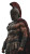 Spartan Warrior V163 Vinyl Car Decal Sticker – Waterproof & UV-Resistant 8"