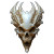 Alien Queen Skull Vinyl Car Decal Sticker – Waterproof & UV-Resistant 8"