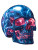 Chrome Terminator Skull Vinyl Car Decal Sticker – Waterproof & UV-Resistant 8"