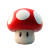 Kawaii Mario Mushroom Vinyl Car Decal Sticker – Waterproof & UV-Resistant 8"