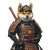 Samurai Shiba Inu V5 Vinyl Car Decal Sticker – Waterproof & UV-Resistant 8"