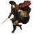 Achilles In Battle V4 Vinyl Car Decal Sticker – Waterproof & UV-Resistant 8"