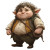 Chubby Bilbo Baggins Vinyl Car Decal Sticker – Waterproof & UV-Resistant 8"