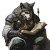 D&D Werewolf Vinyl Car Decal Sticker – Waterproof & UV-Resistant 8"