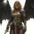 Beefy Aasimar Warrior Vinyl Car Decal Sticker – Waterproof & UV-Resistant 8"