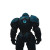 Post-Apocalyptic Robot Vinyl Car Decal Sticker – Waterproof & UV-Resistant 8"