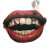 Gangster Grin Vinyl Car Decal Sticker – Waterproof & UV-Resistant 8"