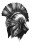 Spartan Helmet Tattoo V4 Vinyl Car Decal Sticker – Waterproof & UV-Resistant 8"