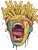 Screaming Fries Head Vinyl Car Decal Sticker – Waterproof & UV-Resistant 8"