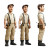 Pixar Construction Worker Vinyl Car Decal Sticker – Waterproof & UV-Resistant 8"