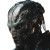 Cyborg Mindflayer Portrait Vinyl Car Decal Sticker – Waterproof & UV-Resistant 8"