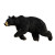 Running Black Bear Vinyl Car Decal Sticker – Waterproof & UV-Resistant 8"