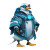 Cyberpunk Wizard Duck Vinyl Car Decal Sticker – Waterproof & UV-Resistant 8"