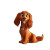 Smiling Irish Setter V2 Vinyl Car Decal Sticker – Waterproof & UV-Resistant 8"