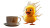 Caffeinated Anime Ducky Vinyl Car Decal Sticker – Waterproof & UV-Resistant 8"