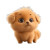 Fluffy Ui Dog Vinyl Car Decal Sticker – Waterproof & UV-Resistant 8"