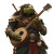 Tortle Bard V2 Vinyl Car Decal Sticker – Waterproof & UV-Resistant 8"