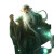 Ancient Wizard Portrait Vinyl Car Decal Sticker – Waterproof & UV-Resistant 8"