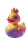 Cosmic Rubber Duck Vinyl Car Decal Sticker – Waterproof & UV-Resistant 8"