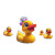 Magical Duck Carnival Vinyl Car Decal Sticker – Waterproof & UV-Resistant 8"