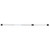 Attwood Marine | Telescoping Boat Cover Support Pole, 28-48 Inch, Silver, Aluminum, Locking Twist, Rubber Tips, Snap End