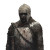 Zombified Medieval Soldier Vinyl Car Decal Sticker – Waterproof & UV-Resistant 8"