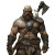Goliath Barbarian Bunny Vinyl Car Decal Sticker – Waterproof & UV-Resistant 8"