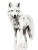 Charcoal Sketch Wolf Vinyl Car Decal Sticker – Waterproof & UV-Resistant 8"
