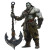 Half-Orc With Anchor Vinyl Car Decal Sticker – Waterproof & UV-Resistant 8"