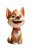 Cute Dog Character Vinyl Car Decal Sticker – Waterproof & UV-Resistant 8"