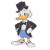 Scrooge Mcduck Graffiti Vinyl Car Decal Sticker – Waterproof & UV-Resistant 8"