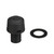 Splash-Resistant Black Vent Cap | Prevents Water In Fuel Tank | Fits Attwood 1670 Series Vents