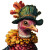 Whimsical Turkey Vinyl Car Decal Sticker – Waterproof & UV-Resistant 8"