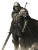 Skeletal Warrior V2 Vinyl Car Decal Sticker – Waterproof & UV-Resistant 8"