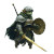 Heroic Goblin Warrior V2 Vinyl Car Decal Sticker – Waterproof & UV-Resistant 8"