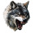 Angry Wolf V21 Vinyl Car Decal Sticker – Waterproof & UV-Resistant 8"