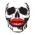 Vintage Skull Logo Vinyl Car Decal Sticker – Waterproof & UV-Resistant 8"
