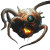 Space Horror Monster V2 Vinyl Car Decal Sticker – Waterproof & UV-Resistant 8"