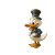 Dagobert Duck V2 Vinyl Car Decal Sticker – Waterproof & UV-Resistant 8"