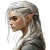 Half-Elf Adventurer Vinyl Car Decal Sticker – Waterproof & UV-Resistant 8"