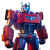 Cartoon Optimus Prime Vinyl Car Decal Sticker – Waterproof & UV-Resistant 8"