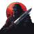 Pixel Art Fighter Vinyl Car Decal Sticker – Waterproof & UV-Resistant 8"