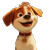 Pixar Dog Poster Vinyl Car Decal Sticker – Waterproof & UV-Resistant 8"