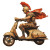 Roman On Vespa Vinyl Car Decal Sticker – Waterproof & UV-Resistant 8"