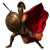 Spartan Warrior Combat Vinyl Car Decal Sticker – Waterproof & UV-Resistant 8"