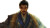 Sly Hanfu Strategist Vinyl Car Decal Sticker – Waterproof & UV-Resistant 8"
