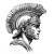 Roman Warrior Tattoo V5 Vinyl Car Decal Sticker – Waterproof & UV-Resistant 8"