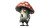 Mushroom Folk Character Vinyl Car Decal Sticker – Waterproof & UV-Resistant 8"